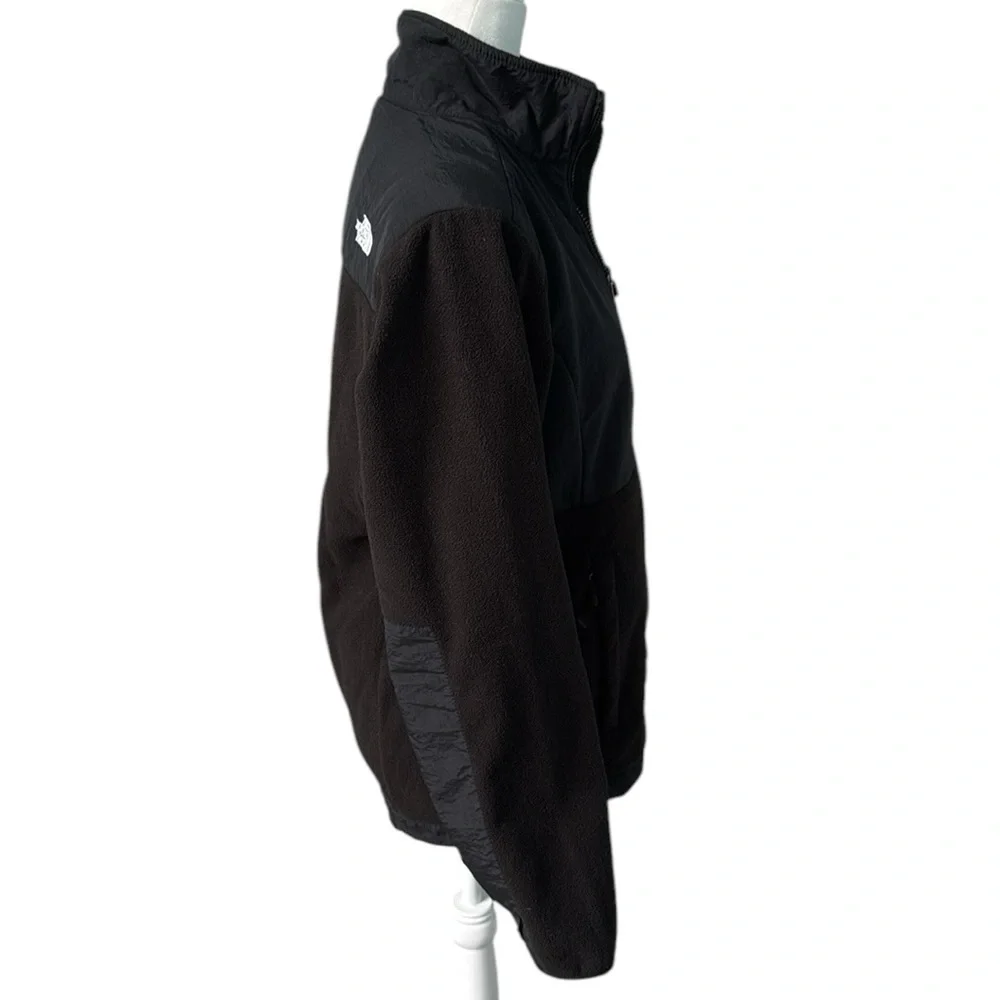 The North Face Girl's Polartec Black Zipper Front Fleece Jacket Size XL